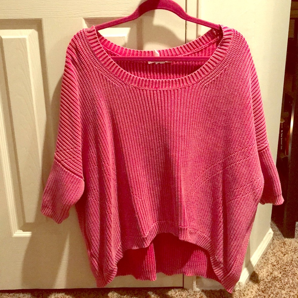 BCBG PINK SWEATER